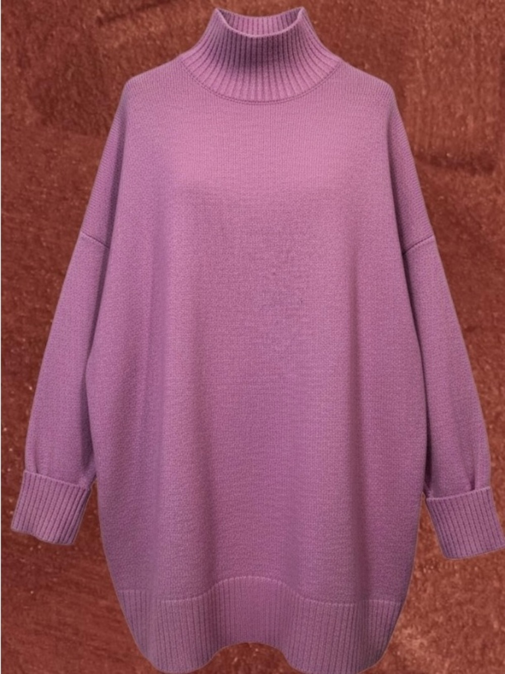 Fashion Nova Lavender Purple Turtleneck Sweater